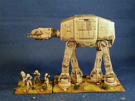 Bob's Miniature Wargaming Blog: Star Wars AT-ATs