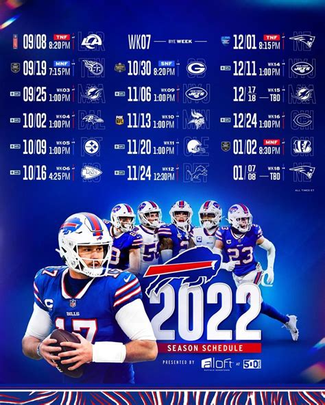 BUFFALO BILLS 2022 SEASON! CLICK HERE FOR STREAMING LINKS, PLACES TO ...