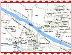 Madurai Map - Map of Madurai, City Map of Madurai, Map of Madurai India