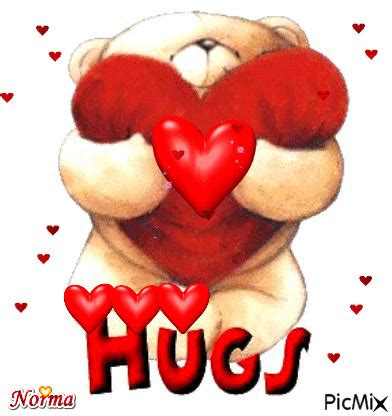 ღ♥ღ♡ HUGSღ♥ღ♡ | Hug quotes, Cute love gif, Hugs and kisses quotes