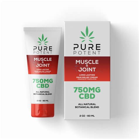 CBD Topical - Long Lasting Pain Relief Cream - CBD Products