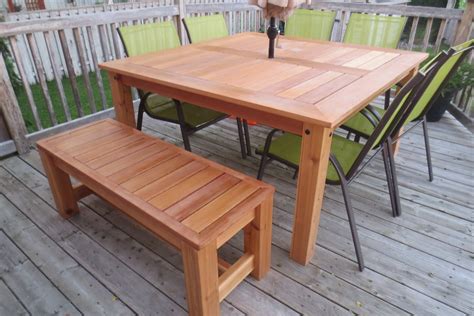 Ana White | Cedar Patio Table - DIY Projects