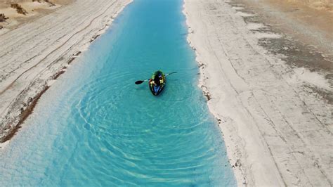 BLUE RIVER or BLUE CANAL, BONNEVILLE SALT FLATS, UTAH - YouTube