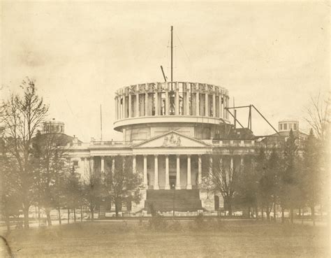 Capitol dome construction salt print | The 19th Century Rare Book and ...