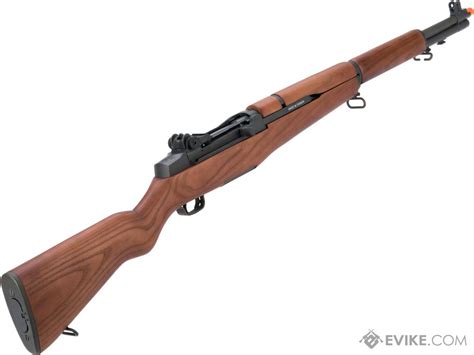 G&G M1 Garand Full Size Airsoft AEG Rifle with Real Wood Stock (Package: Gun Only), Airsoft Guns ...