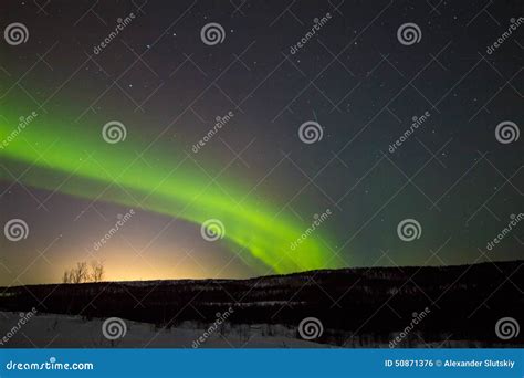 Northern lights stock photo. Image of outdoors, magnetosphere - 50871376