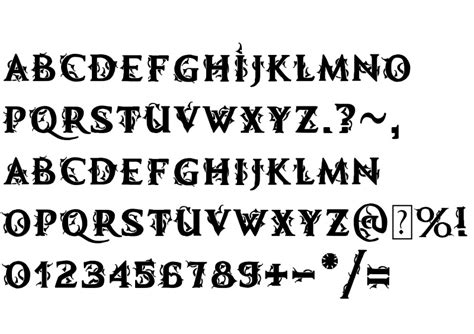 Demons font free download 6 truetype .ttf opentype .otf files