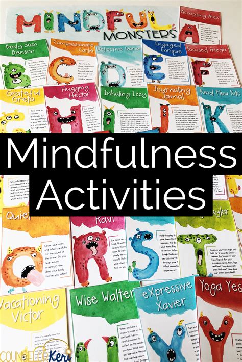 Mindful Monsters: Mindfulness Activities for Kids with 26 Mindfulness Scripts for Classroom ...