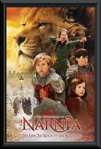 Narnia Movie Poster Framed :: L - P | Movies :: Movie Memorabilia :: Entertainment Memorabilia ...