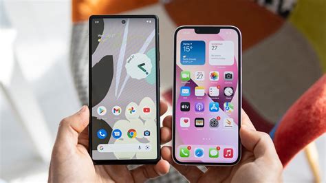 Google Pixel 6 vs Apple iPhone 13 - PhoneArena