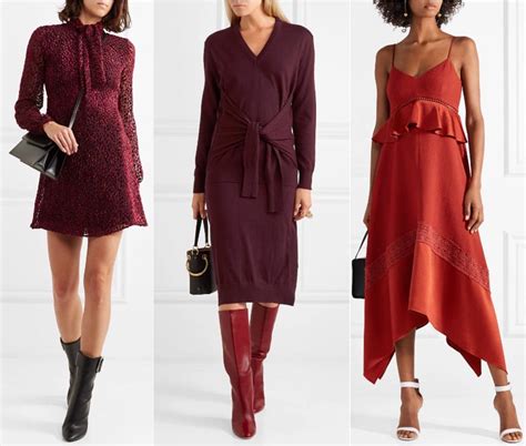 Shoes to wear with a burgundy dress - Buy and Slay