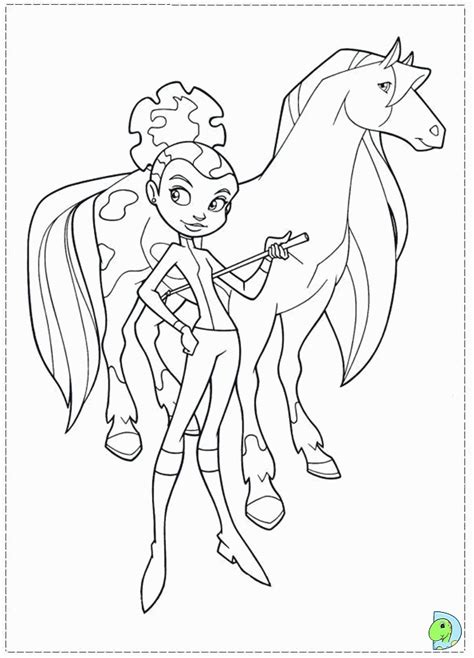 Horseland Coloring Pages - Coloring Home