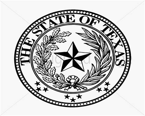 Printable Texas State Seal