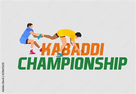 Kabaddi Championship Logo Design, Banner, Poster, Concept, Template ...