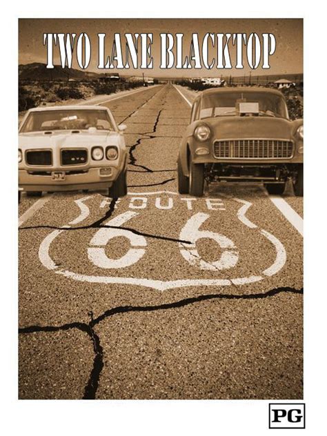 Two Lane Blacktop Poster 1 | GoldPoster