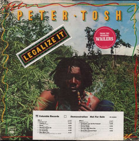 Peter Tosh – Legalize It (1976, Vinyl) - Discogs