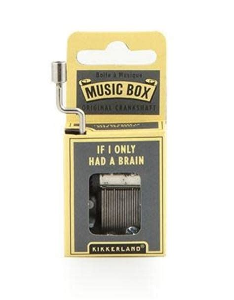 If I Only Had A Brain Music Box - Home