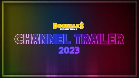 Channel Trailer 2023 - YouTube