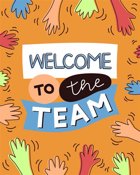 Group Cards - Welcome to the team - animated office greeting