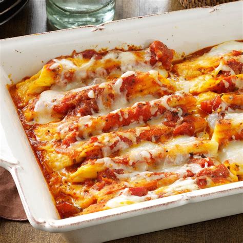 Cheese & Pumpkin-Filled Manicotti Recipe: How to Make It | Taste of Home