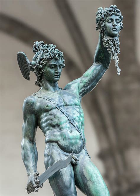 Perseus with the Head of Medusa Photograph by Dave Bowman