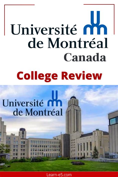 University of Montreal, Canada | College rankings, College reviews, Public university