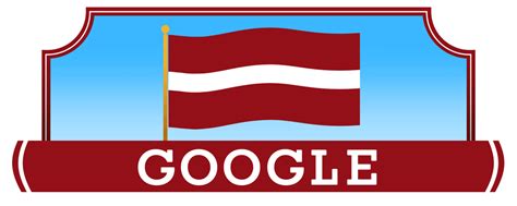 Latvia Independence Day 2023 Doodle - Google Doodles