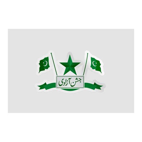 Pakistan Flag Style 74 Sticker - DecalsHouse