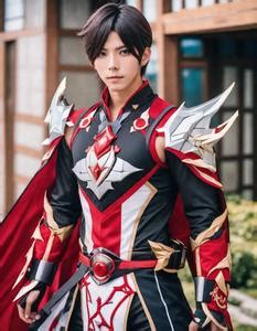 Genshin Impact Cosplay Male Fancy Dress Face Swap ID:879102