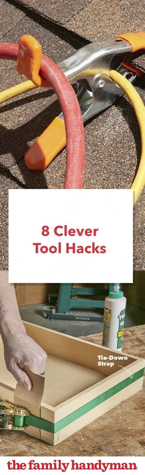 8 Clever Tool Hacks | Tool hacks, Tools, Woodworking tips