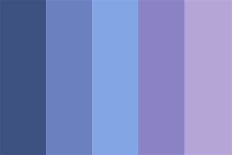 Dark Blue And Purple Color Palette