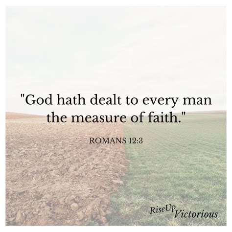 THE Measure Of Faith — Rise Up Victorious