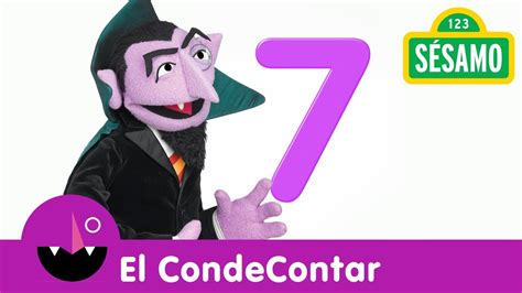 Sésamo: Contando el número 7 con El Conde Contar - YouTube