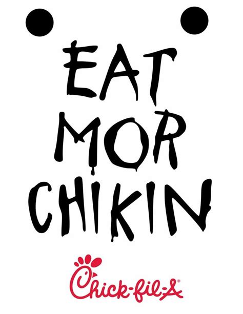 Cow Appreciation Day Costume Eat Mor Chikin Sign via @clarkscondensed ...