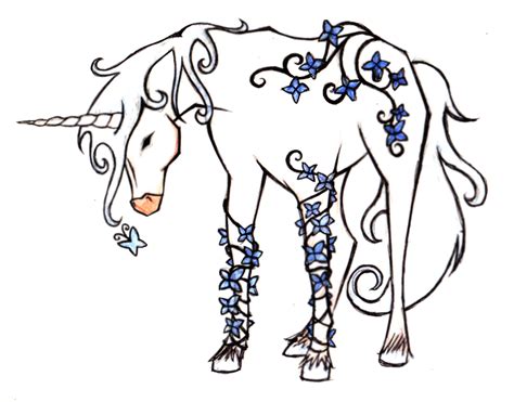 Unicorn Tattoo Design by littlenatnatz101 on DeviantArt