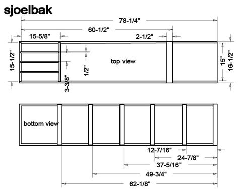 DIY Sjoelbak (shuffleboard) Plans