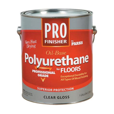 Varathane 1 gal. Clear Satin 275 VOC Oil-Based Interior Polyurethane (Case of 2)-242176 - The ...