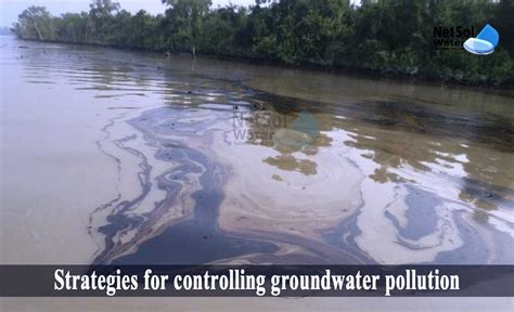 What are the Strategies for controlling groundwater pollution