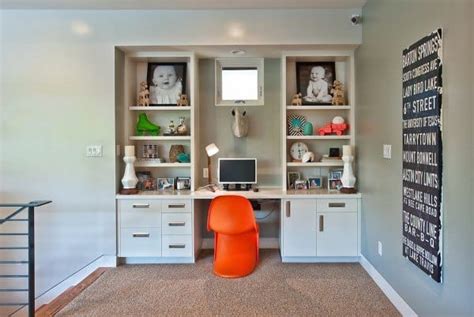 Top 50 Best Built In Desk Ideas - Cool Work Space Designs