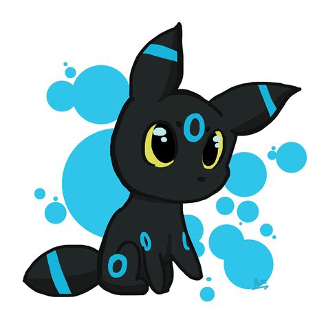 Shiny Chibi Umbreon by CeruleanBubblegum on Newgrounds