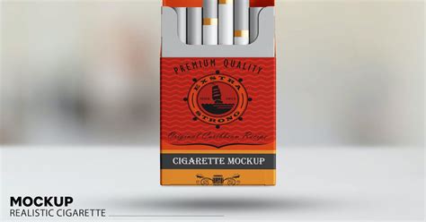 Cigarette Pack Mockup, Graphic Templates - Envato Elements