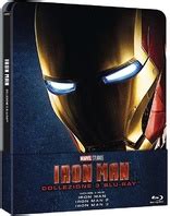 Iron Man Trilogy Blu-ray (SteelBook) (Italy)