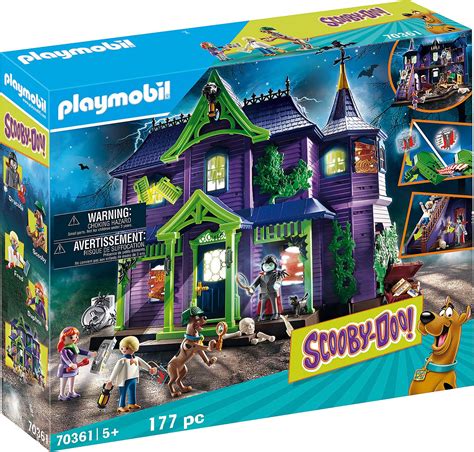 Buy Playmobil 70361 SCOOBY-DOO!© Mystery Mansion with Light and Sound ...