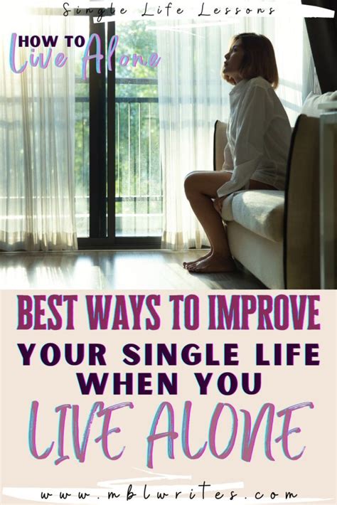 Tips, Tricks & Advice for Living Alone - mbl writes