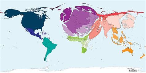 IMF Votes - Worldmapper