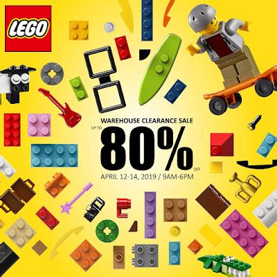 Manila Shopper: LEGO Warehouse Clearance SALE: Apr 2019