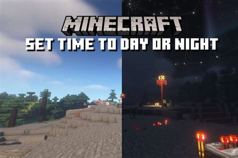 How to Set Time to Day or Night in Minecraft (2022) | Beebom