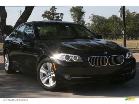 2011 Black Sapphire Metallic BMW 5 Series 528i Sedan #49905071 | GTCarLot.com - Car Color Galleries