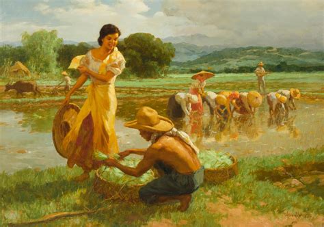 Untitled (Joy in the Field) by Fernando Cueto Amorsolo | Art.Salon