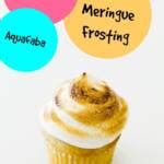 Vegan Vanilla Meringue Frosting Made with Aquafaba | Cupcake Project